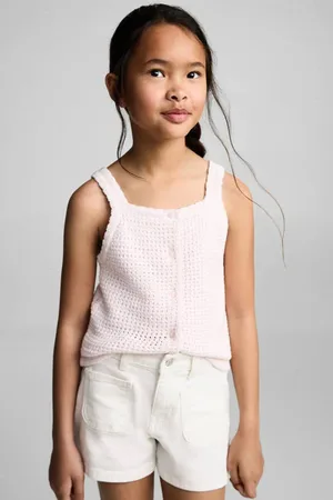 MANGO Denim short Effen