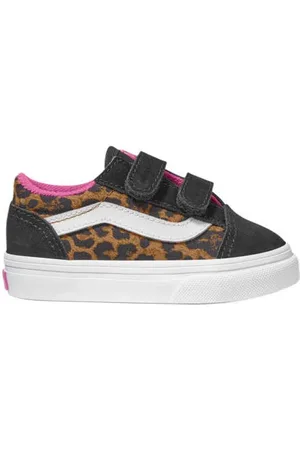 Vans Old Skool V sneakers Jongens/Meisjes Textiel Dierenprint