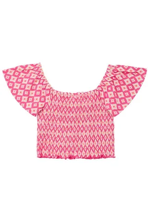 QS by s.Oliver Off shoulder top All over print