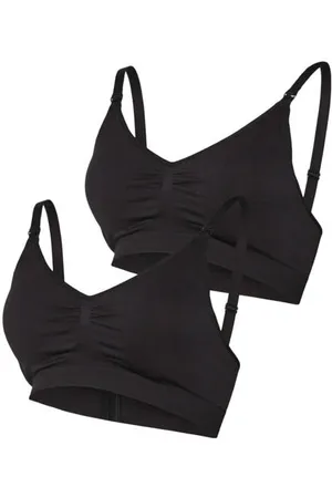 Mama;licious Voedingsbh MLILJA (set van 2) Dames Nylon Effen