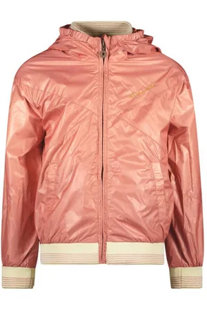 Like Flo Bomberjack zomer Jas Meisjes Nylon Capuchon Effen