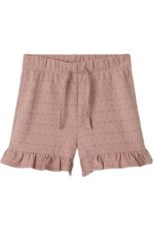 Lil Atelier MINI regular casual short Korte broek Meisjes Katoen