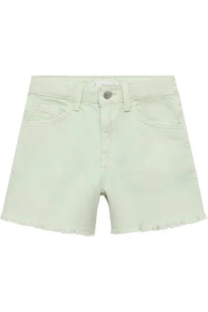 MANGO Denim short Effen