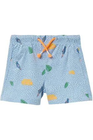 QS by s.Oliver Casual short lichtblauw Korte broek Jongens Katoen All over print