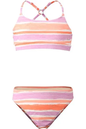 Brunotti Crop bikini Sofia Meisjes Polyester Streep