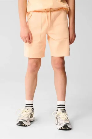 SHOEBY Regular sweatshort oranje Korte broek Effen