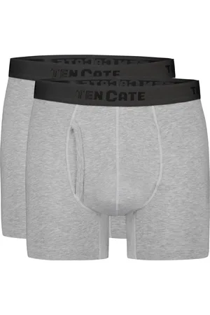 Ten Cate Shorts met gulp grey melange 2 pack maat S
