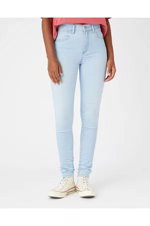 Wrangler Skinny jeans met hoge taille