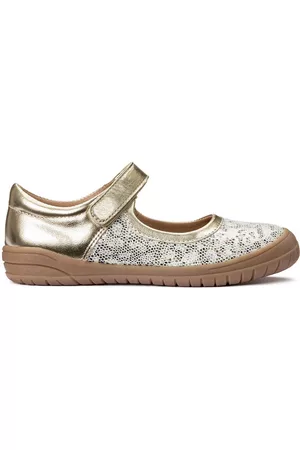 La Redoute Meisjes Instappers - Ballerina's met klittenband, haak afwerking 26-36