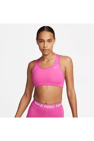 Nike Dames Sport bh's - Sportbustier Swoosh - medium steun