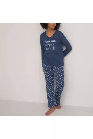 ANNE WEYBURN Dames Pyjama's - Bedrukte pyjama, zuiver katoen