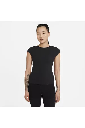 Nike T-shirt met korte mouwen Yoga Luxe