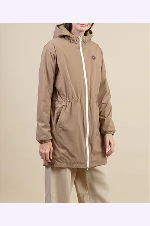 der flotte Boy Halflange parka, gevoerd in fleece, unisex POMPIDOU