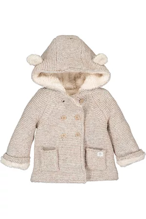 La Redoute Baby Sweaters - Vest met kap in warm tricot