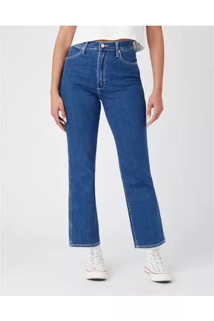 Wrangler Wijde jeans met hoge taille