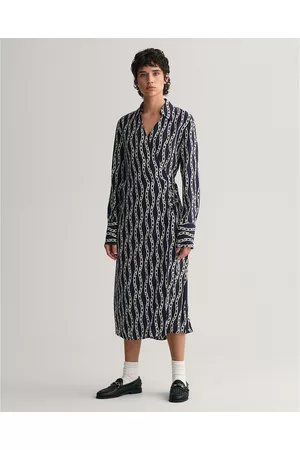 GANT Wikkeljurk met grafische print