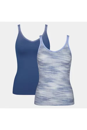 Sloggi Dames Pyjama's - Set van 2 hemdjes Go