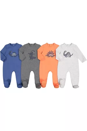 La Redoute Baby Pyjama's - Set van 4 pyjama's in katoen met print