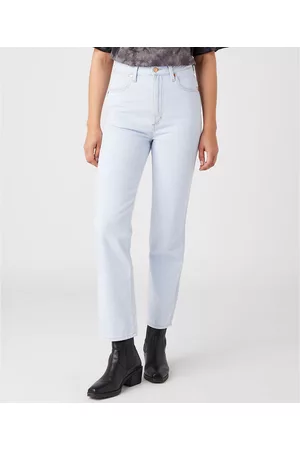 Wrangler Wijde jeans met hoge taille