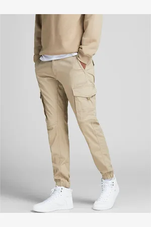 JACK & JONES Cargo broek, slim stretch Paul Flake
