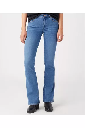 Wrangler Dames Bootcut - Bootcut jeans, hoge taille