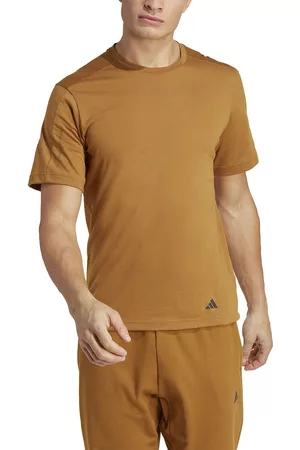 adidas Heren Korte mouw - T-shirt voor training Yoga Base