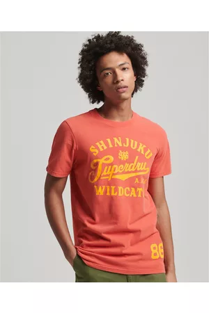 Superdry Bedrukt T-shirt met korte mouwen en ronde hals