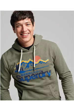 Superdry Heren Sweaters - Hoodie met logo