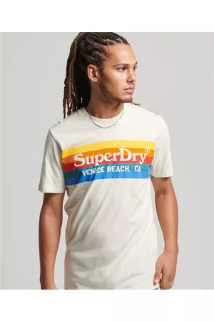 Superdry Heren Korte mouw - Bedrukt T-shirt met korte mouwen en ronde hals