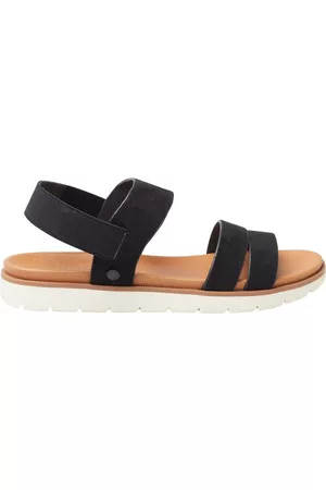 ESPRIT Dames Outdoor Sandalen - Platte sandalen in suèdine
