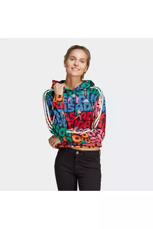 adidas Dames Hoodies - Hoodie FARM Rio 3-Stripes