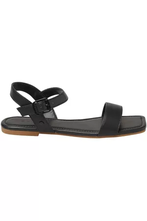 ESPRIT Dames Outdoor Sandalen - Platte sandalen, vierkante top