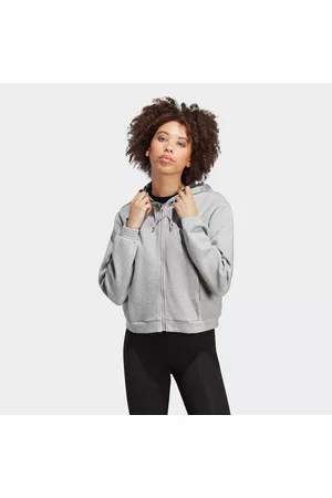 adidas Dames Sweaters - Zip-up hoodie, voering met print