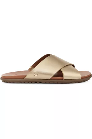 UGG Dames Clogs - Muiltjes in leer Solivan Crossband