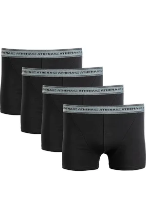 ATHENA Set van 4 boxershorts Basic Coton