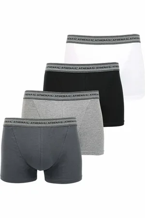 ATHENA Set van 4 boxershorts Basic Coton