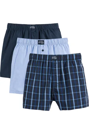 La Redoute Set van 3 boxershorts, bio katoen