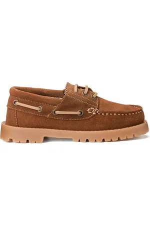 La Redoute Bootschoenen in leer, met veters