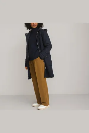 La Redoute Duffel-coat met kap, in wol