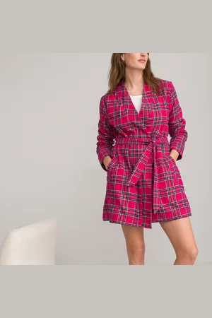 La Redoute Geruite kamerjas, voering in fleece