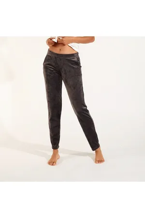 Banana Moon Broek in fluweel homewear Keenan Sealake