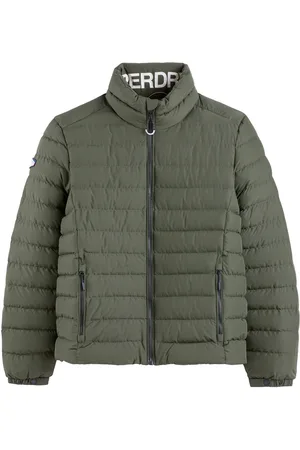 Superdry Korte bodywarmer met opstaande kraag, tussenseizoen