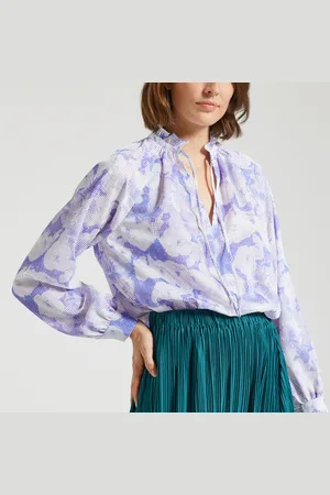 Samsøe Samsøe Blouse met lange mouwen KAROOKHI