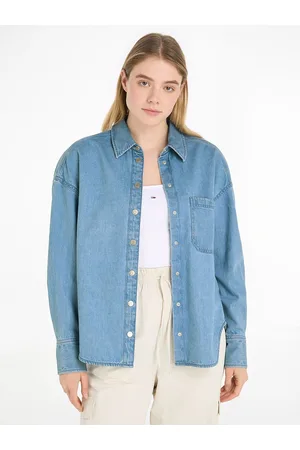 Tommy Hilfiger Jeanshemd, borstzak