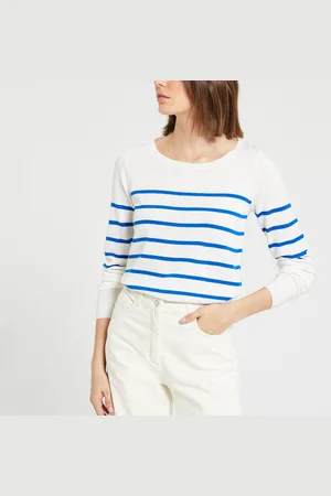 Freeman T Porter Marinetrui met lange mouwen, logo achteraan