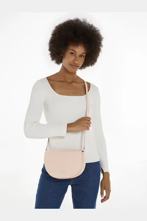 Calvin Klein Handtas met klepsluiting, schouderriem, logo