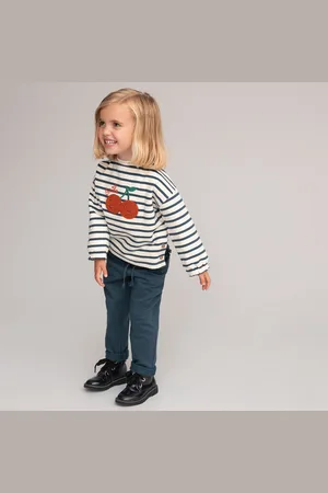 La Redoute Joggingbroek in molleton, volant details