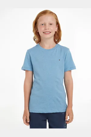 Tommy Hilfiger T-shirt met ronde hals in bio katoen