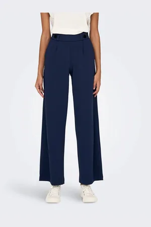 JDY Wijde broek met hoge taille