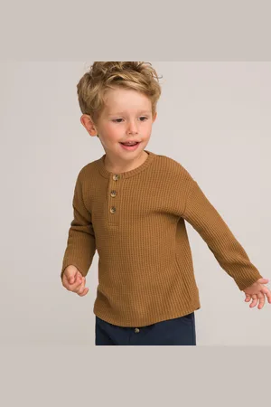 La Redoute Set van 2 T-shirts met lange mouwen, tuniekhals